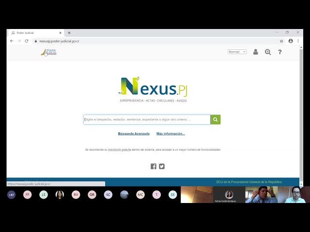 Miniatura del video Capacitación Nexus-PJ - 16 de mayo del 2024