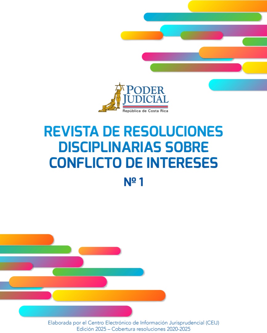Portada de Revista Conflicto de Interés - 2025